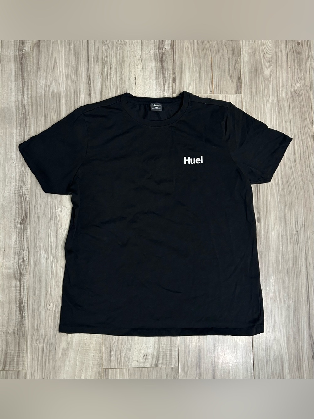 HUEL Black Short Sleeve Logo Tee